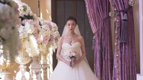 明星网红上身新中式婚纱,明星网红演绎新中式婚纱的古典韵味