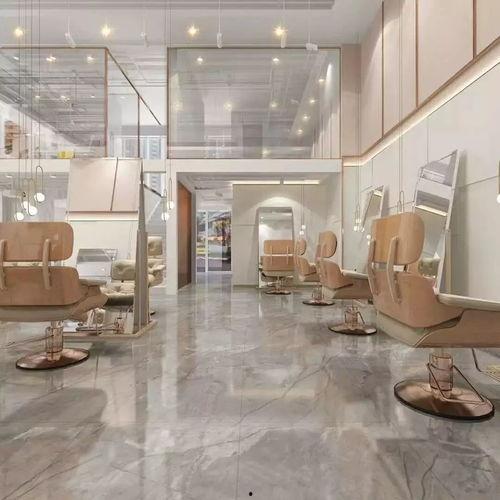 明星网红设计理发店,潮流理发店全新启幕